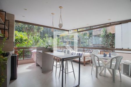 Varanda gourmet de apartamento à venda com 3 quartos, 168m² em Recreio dos Bandeirantes, Rio de Janeiro