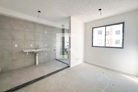 Sala de apartamento para alugar com 1 quarto, 35m² em Várzea da Barra Funda, São Paulo