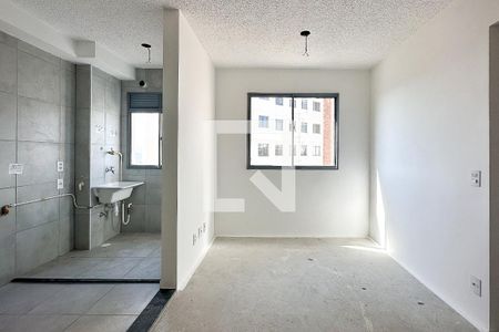 Sala de apartamento para alugar com 1 quarto, 35m² em Várzea da Barra Funda, São Paulo