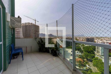 Varanda de apartamento à venda com 3 quartos, 107m² em Recreio dos Bandeirantes, Rio de Janeiro