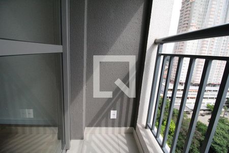 Varanda da Sala de apartamento para alugar com 1 quarto, 28m² em Vila Independência, São Paulo