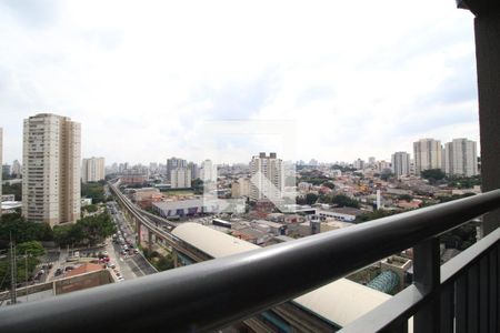 Varanda da Sala de apartamento para alugar com 1 quarto, 28m² em Vila Independência, São Paulo