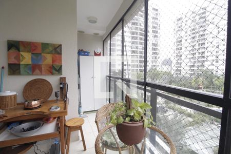 Varanda da Sala de apartamento à venda com 2 quartos, 69m² em Jacarepaguá, Rio de Janeiro