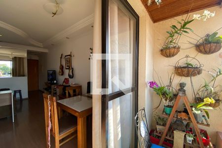 Varanda de apartamento para alugar com 3 quartos, 69m² em Rudge Ramos, São Bernardo do Campo