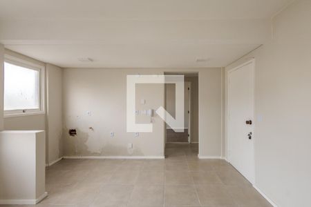 Sala/Cozinha de apartamento à venda com 1 quarto, 45m² em Sarandi, Porto Alegre