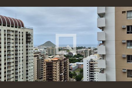 Varanda vista de apartamento à venda com 2 quartos, 73m² em Recreio dos Bandeirantes, Rio de Janeiro