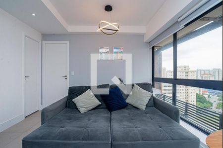 Sala de apartamento para alugar com 1 quarto, 40m² em Vila Pompéia, São Paulo