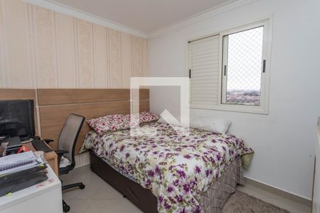 Quarto 1 - suíte  de apartamento para alugar com 3 quartos, 64m² em Piraporinha, Diadema