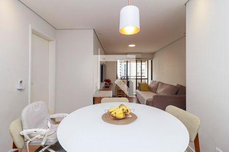 Sala de apartamento à venda com 2 quartos, 75m² em Cidade Monções, São Paulo