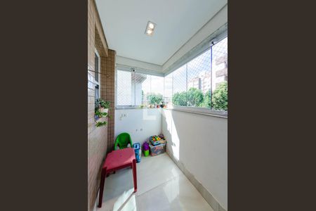 Varanda de apartamento à venda com 3 quartos, 89m² em Padre Eustáquio, Belo Horizonte