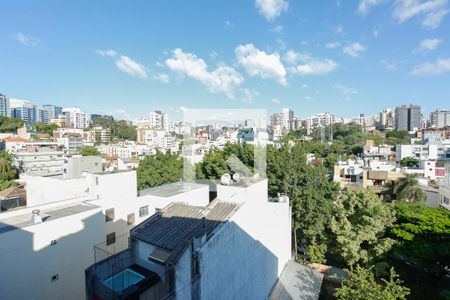 Vista da Sala de apartamento à venda com 2 quartos, 52m² em Higienópolis, Porto Alegre
