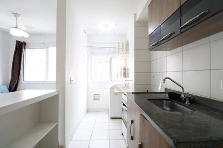 Cozinha de apartamento à venda com 1 quarto, 31m² em Água Branca, São Paulo