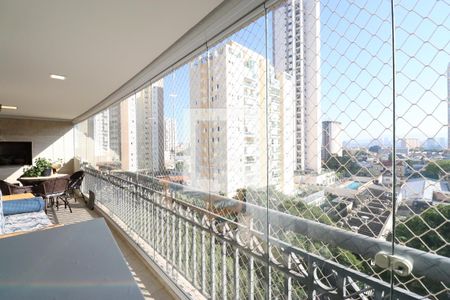 Varanda de apartamento à venda com 4 quartos, 172m² em Vila Romana, São Paulo