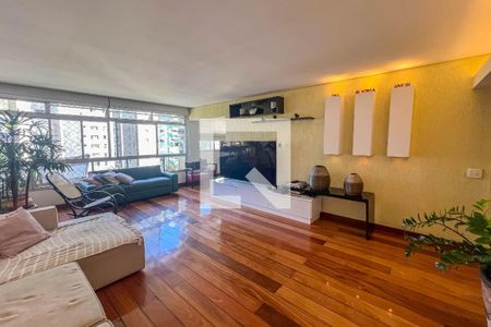 Sala de apartamento para alugar com 4 quartos, 270m² em Lourdes, Belo Horizonte