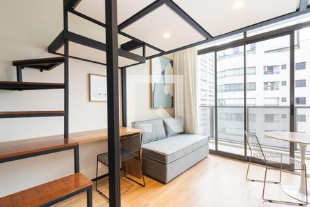 Studio de kitnet/studio para alugar com 1 quarto, 35m² em Moema, São Paulo