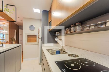 Cozinha de apartamento à venda com 2 quartos, 66m² em Praia de Belas, Porto Alegre