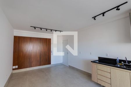 Sala e Cozinha de apartamento à venda com 2 quartos, 67m² em Parque das Nações, Santo André