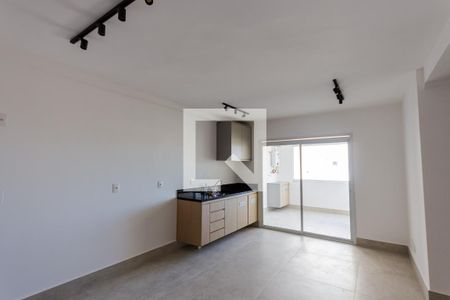 Sala e Cozinha de apartamento para alugar com 2 quartos, 67m² em Parque das Nações, Santo André