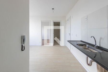 Sala/Cozinha de apartamento para alugar com 2 quartos, 33m² em Vila Prudente, São Paulo