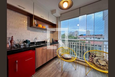 Varanda Integrada de apartamento para alugar com 2 quartos, 72m² em Vila Congonhas, São Paulo