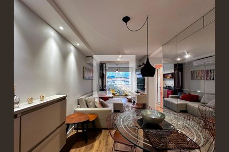 Sala de apartamento à venda com 2 quartos, 72m² em Vila Congonhas, São Paulo