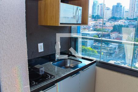 Varanda de kitnet/studio para alugar com 1 quarto, 27m² em Perdizes, São Paulo