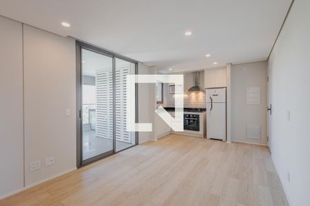 Sala/cozinha de apartamento para alugar com 2 quartos, 62m² em Pinheiros, São Paulo