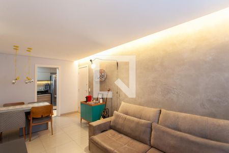 Sala de apartamento à venda com 2 quartos, 62m² em Santa Amélia, Belo Horizonte