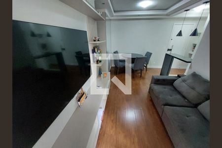 Sala de apartamento à venda com 1 quarto, 48m² em Parque Reboucas, São Paulo