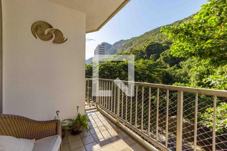 Varanda de apartamento à venda com 4 quartos, 149m² em São Conrado, Rio de Janeiro
