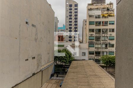 Vista do Studio de kitnet/studio para alugar com 1 quarto, 33m² em Vila Buarque, São Paulo