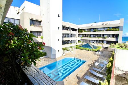 Vista da Sala de apartamento para alugar com 1 quarto, 38m² em Pituba, Salvador