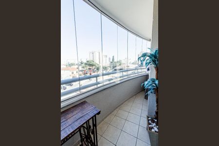 Varanda da Sala de apartamento para alugar com 2 quartos, 92m² em Vila Santa Teresa, Santo André