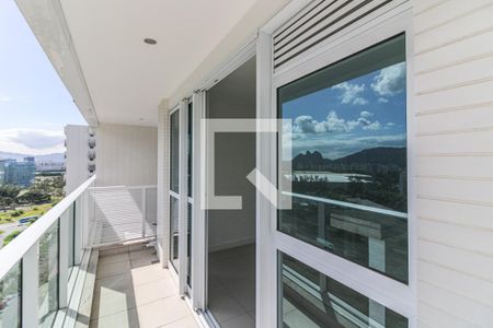 Varanda de apartamento para alugar com 2 quartos, 77m² em Barra da Tijuca, Rio de Janeiro