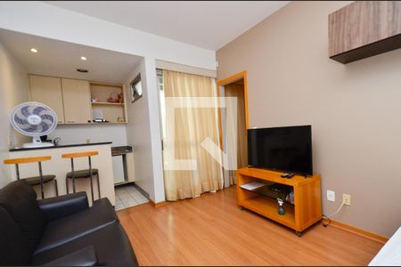 Apartamento para alugar com 36m², 1 quarto e 1 vagaSala