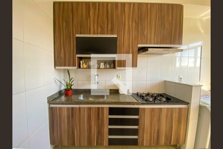 Cozinha - Armários de apartamento à venda com 3 quartos, 72m² em Ingá, Betim