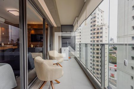 Varanda de apartamento para alugar com 1 quarto, 44m² em Pinheiros, São Paulo