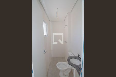 Banheiro de apartamento à venda com 1 quarto, 100m² em Vila Guarani, Santo André