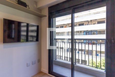 Studio -Varanda de apartamento para alugar com 1 quarto, 25m² em Perdizes, São Paulo