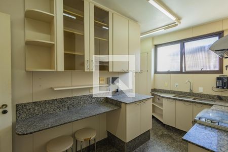 Cozinha de apartamento à venda com 3 quartos, 150m² em Mangabeiras, Belo Horizonte