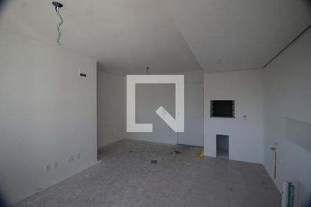 Sala/Cozinha de apartamento à venda com 2 quartos, 52m² em Bairro Fátima, Canoas