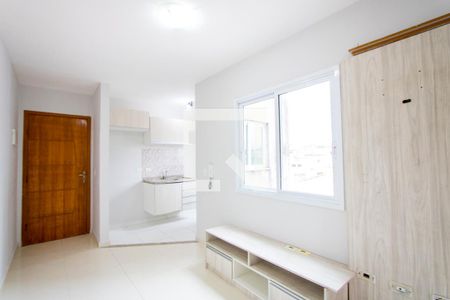 Sala de apartamento à venda com 2 quartos, 70m² em Jardim Monções, Santo André