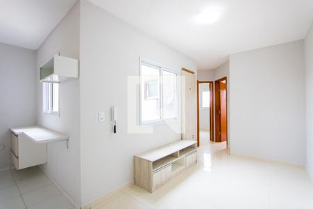 Sala de apartamento à venda com 2 quartos, 70m² em Jardim Monções, Santo André