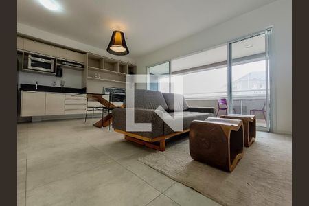 Sala de apartamento à venda com 1 quarto, 66m² em Parque Industrial Tomas Edson, São Paulo