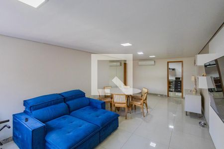 Sala de apartamento à venda com 4 quartos, 110m² em Buritis, Belo Horizonte