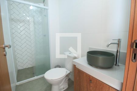 Banheiro de apartamento para alugar com 1 quarto, 24m² em Belenzinho, São Paulo