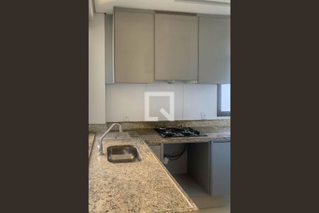 Cozinha de apartamento para alugar com 1 quarto, 55m² em Vila Castela, Nova Lima