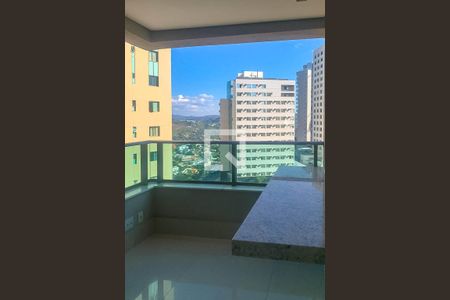 Sacada de apartamento para alugar com 1 quarto, 55m² em Vila Castela, Nova Lima