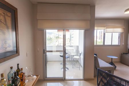Varanda da Sala de apartamento à venda com 3 quartos, 102m² em Funcionários, Belo Horizonte