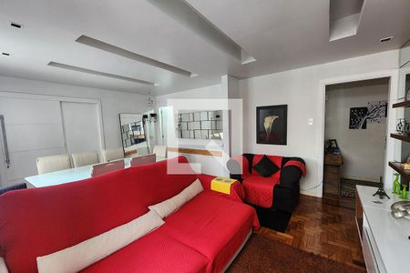 Sala de apartamento à venda com 3 quartos, 110m² em Laranjeiras, Rio de Janeiro
